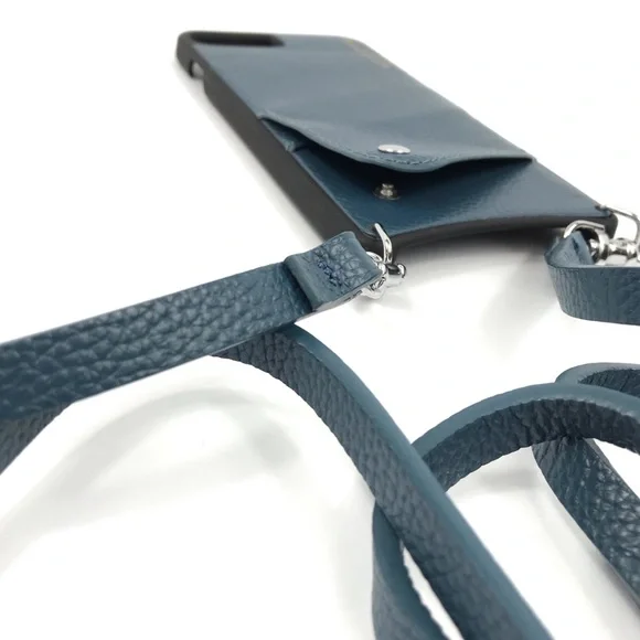 BANDOLIER Blue Adjustable Crossbody Phone Case Fits iPhone 7 Plus - Picture 2 of 4